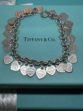 Tiffany & Co Return to Tiffany Multi Heart Tag Bracelet